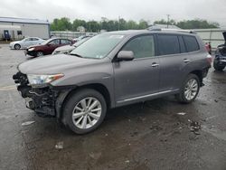 Vehiculos salvage en venta de Copart Pennsburg, PA: 2013 Toyota Highlander Hybrid Limited