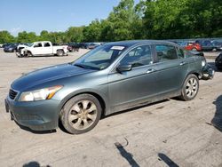 Salvage cars for sale at Ellwood City, PA auction: 2009 Honda Accord EXL