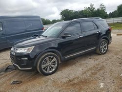 Salvage cars for sale at Theodore, AL auction: 2018 Ford Explorer Limited