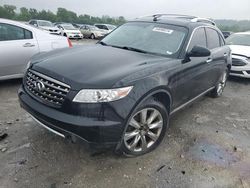 Salvage cars for sale at Cahokia Heights, IL auction: 2007 Infiniti FX45