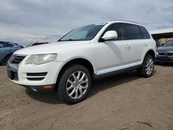Salvage cars for sale at Brighton, CO auction: 2010 Volkswagen Touareg TDI