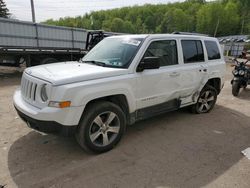Salvage cars for sale at West Mifflin, PA auction: 2017 Jeep Patriot Latitude