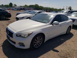 Salvage cars for sale from Copart Hillsborough, NJ: 2015 Infiniti Q50 Base