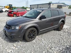 Salvage cars for sale at Barberton, OH auction: 2015 Dodge Journey SXT