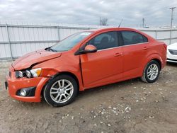 Salvage cars for sale from Copart Appleton, WI: 2012 Chevrolet Sonic LT