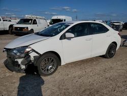 Salvage cars for sale at Houston, TX auction: 2016 Toyota Corolla L