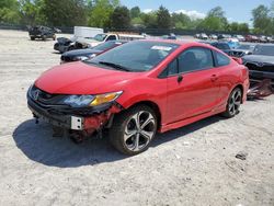Salvage cars for sale from Copart Madisonville, TN: 2015 Honda Civic SI