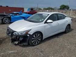 Salvage cars for sale at Homestead, FL auction: 2021 Nissan Sentra SV