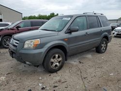 Salvage cars for sale from Copart Lawrenceburg, KY: 2007 Honda Pilot EX