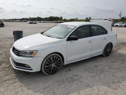 Salvage cars for sale at West Palm Beach, FL auction: 2015 Volkswagen Jetta SE