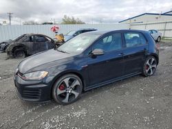 Salvage cars for sale from Copart Albany, NY: 2015 Volkswagen GTI