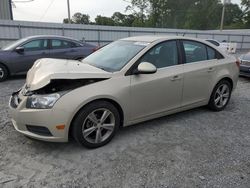 Salvage cars for sale at Gastonia, NC auction: 2012 Chevrolet Cruze LT