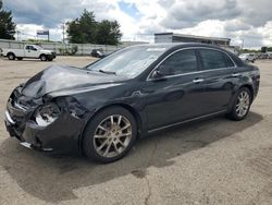 Salvage cars for sale from Copart Moraine, OH: 2012 Chevrolet Malibu LTZ
