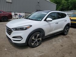 Salvage cars for sale at West Mifflin, PA auction: 2016 Hyundai Tucson Limited