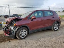 Salvage cars for sale at Houston, TX auction: 2017 Chevrolet Trax LS