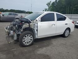 Salvage cars for sale at Dunn, NC auction: 2017 Nissan Versa S