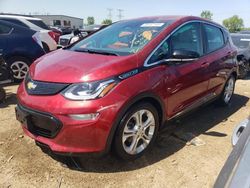 Salvage cars for sale at Elgin, IL auction: 2021 Chevrolet Bolt EV LT