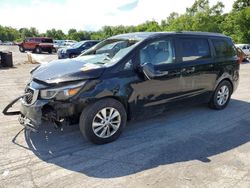 2015 KIA Sedona LX en venta en Ellwood City, PA