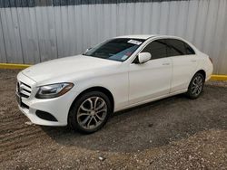 Mercedes-Benz C 300 4matic salvage cars for sale: 2015 Mercedes-Benz C 300 4matic