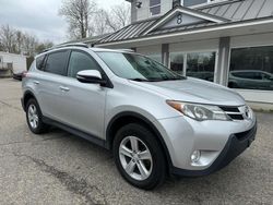 Salvage cars for sale at North Billerica, MA auction: 2014 Toyota Rav4 XLE