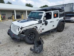 Salvage cars for sale at Prairie Grove, AR auction: 2018 Jeep Wrangler Unlimited Sport