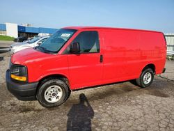 Salvage cars for sale from Copart Woodhaven, MI: 2017 GMC Savana G2500