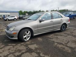 Salvage cars for sale at Pennsburg, PA auction: 2006 Mercedes-Benz C 230