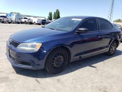 Salvage cars for sale at Hayward, CA auction: 2012 Volkswagen Jetta Base