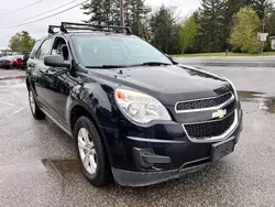 Salvage cars for sale at North Billerica, MA auction: 2015 Chevrolet Equinox LS