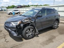 Toyota Rav4 LE salvage cars for sale: 2018 Toyota Rav4 LE