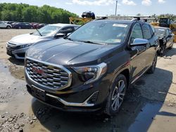 Salvage cars for sale from Copart Windsor, NJ: 2018 GMC Terrain Denali