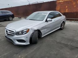 Salvage cars for sale at Wilmington, CA auction: 2014 Mercedes-Benz E 350