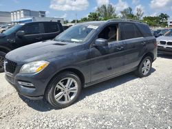 Vehiculos salvage en venta de Copart Opa Locka, FL: 2013 Mercedes-Benz ML 350