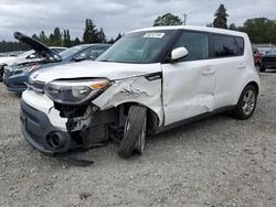 Salvage cars for sale from Copart Graham, WA: 2018 KIA Soul