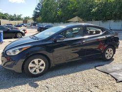 Hyundai salvage cars for sale: 2016 Hyundai Elantra SE