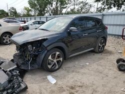 Salvage cars for sale at Riverview, FL auction: 2017 Hyundai Tucson Limited