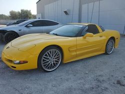 Salvage cars for sale at Apopka, FL auction: 2002 Chevrolet Corvette