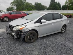 Salvage cars for sale at Gastonia, NC auction: 2014 Toyota Prius