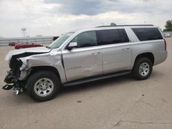 Salvage cars for sale at Eldridge, IA auction: 2015 Chevrolet Suburban C1500