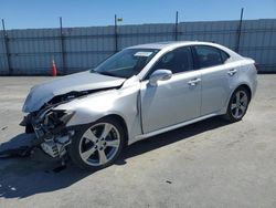 Salvage cars for sale at Antelope, CA auction: 2011 Lexus IS 250
