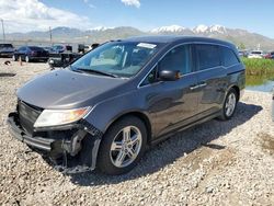 Salvage cars for sale at Magna, UT auction: 2012 Honda Odyssey Touring