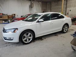 Salvage cars for sale at York Haven, PA auction: 2013 Volkswagen Passat SE