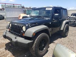 Jeep salvage cars for sale: 2012 Jeep Wrangler Sport