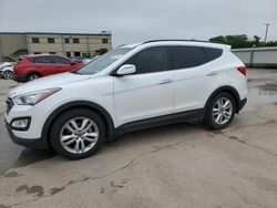 Salvage cars for sale at Wilmer, TX auction: 2014 Hyundai Santa FE Sport