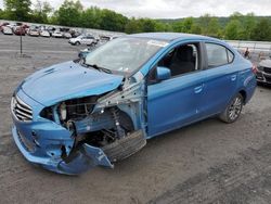 Salvage cars for sale from Copart Grantville, PA: 2018 Mitsubishi Mirage G4 ES