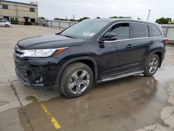 Salvage cars for sale from Copart Wilmer, TX: 2019 Toyota Highlander Limited