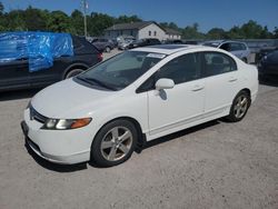 Salvage cars for sale at York Haven, PA auction: 2008 Honda Civic EX