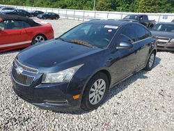 Salvage cars for sale at Memphis, TN auction: 2014 Chevrolet Cruze LT