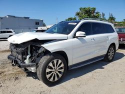 Salvage cars for sale at Opa Locka, FL auction: 2019 Mercedes-Benz GLS 450 4matic