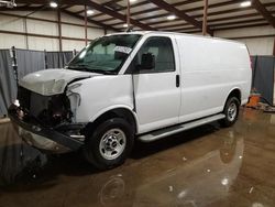 Salvage trucks for sale at Pennsburg, PA auction: 2021 GMC Savana G2500